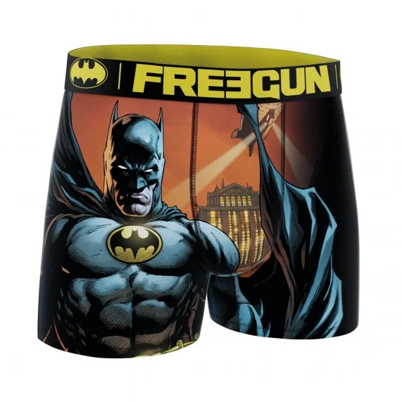 Lote de 4 calzoncillos de niño DC Comics Batman "Gotham City (Calzoncillos de niño) Freegun chez FrenchMarket