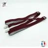 X-shaped suspenders with clips Fine or Large - Made in France (Suspenders) French Market on FrenchMarket