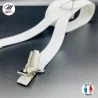 X-shaped suspenders with clips Fine or Large - Made in France (Suspenders) French Market on FrenchMarket