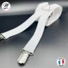 X-shaped suspenders with clips Fine or Large - Made in France (Suspenders) French Market on FrenchMarket