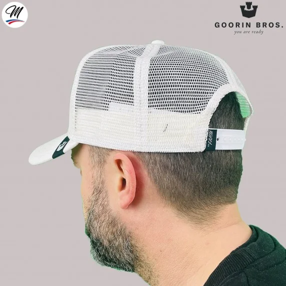 Cappellino da Trucker PANTHER - Panther bianco/avorio (Cappellino) Goorin Bros chez FrenchMarket