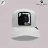 Cappellino da Trucker PANTHER - Panther bianco/avorio (Cappellino) Goorin Bros chez FrenchMarket