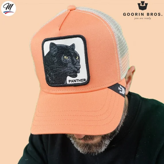 Trucker Cap Panther Schwarz (Cap) Goorin Bros auf FrenchMarket