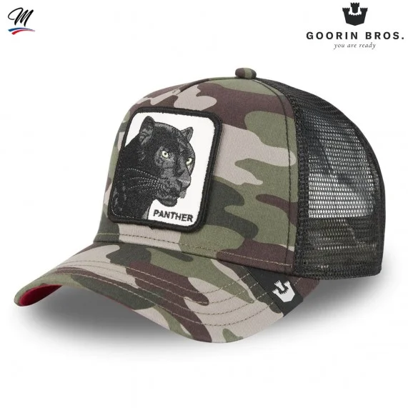 Casquette Trucker PANTHER - Panthère Noire (Casquettes) Goorin Bros chez FrenchMarket