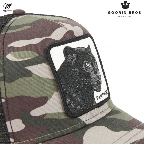 Casquette Trucker PANTHER - Panthère Noire (Casquettes) Goorin Bros chez FrenchMarket