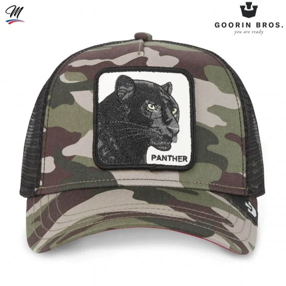 Casquette Trucker PANTHER - Panthère Noire (Casquettes) Goorin Bros chez FrenchMarket