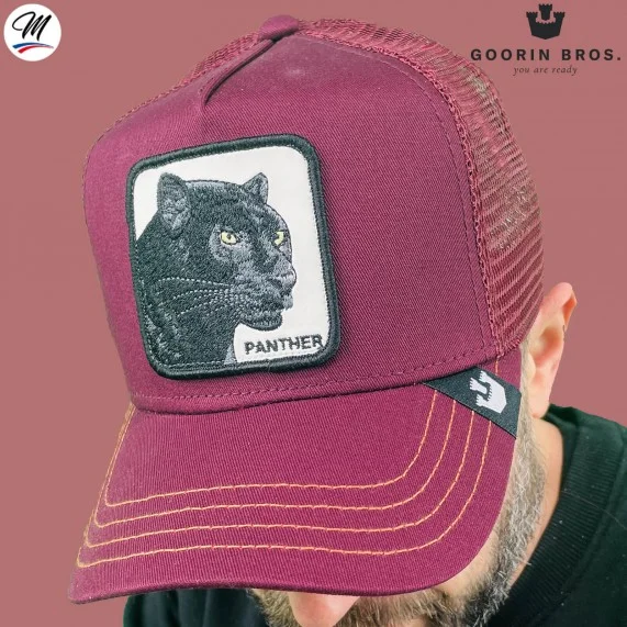 Trucker Cap Panther Schwarz (Cap) Goorin Bros auf FrenchMarket