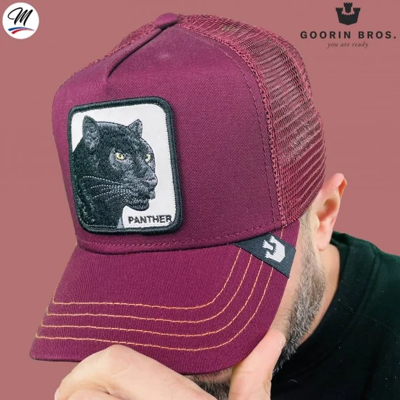 Trucker Cap Panther Schwarz (Cap) Goorin Bros auf FrenchMarket