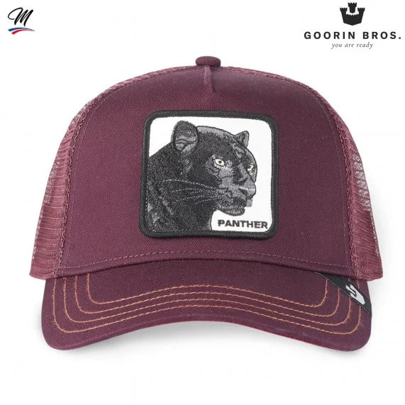 Trucker Cap Panther Schwarz (Cap) Goorin Bros auf FrenchMarket