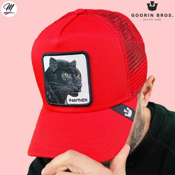 Casquette Trucker PANTHER - Panthère Noire (Casquettes) Goorin Bros chez FrenchMarket