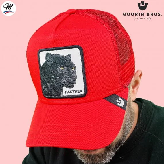 Casquette Trucker PANTHER - Panthère Noire (Casquettes) Goorin Bros chez FrenchMarket