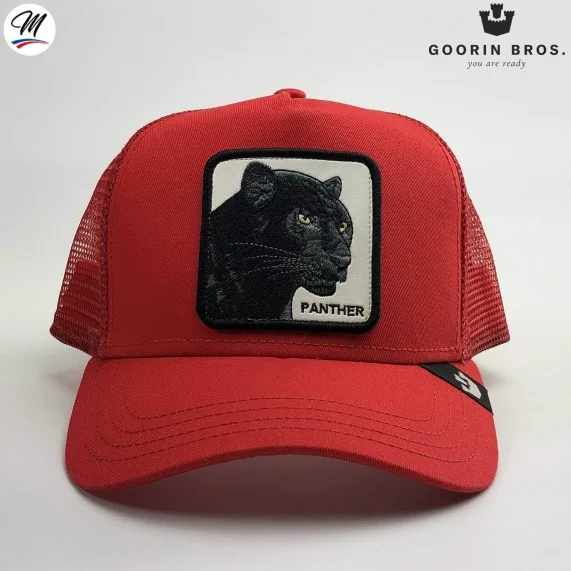 Cappellino da Trucker Pantera nera (Cappellino) Goorin Bros chez FrenchMarket