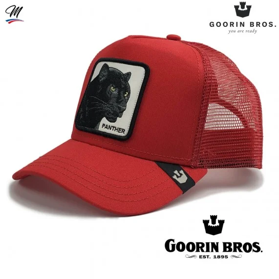 Trucker Cap Panther Schwarz (Cap) Goorin Bros auf FrenchMarket