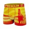 Set van 4 premium boxers voor jongens "Summer Beach (Jongensboxershort) Freegun chez FrenchMarket