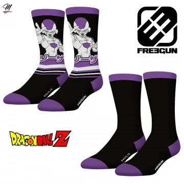 Juego de 2 pares de calcetines Dragon Ball Z para hombre (Calcetines de fantasía) Freegun chez FrenchMarket