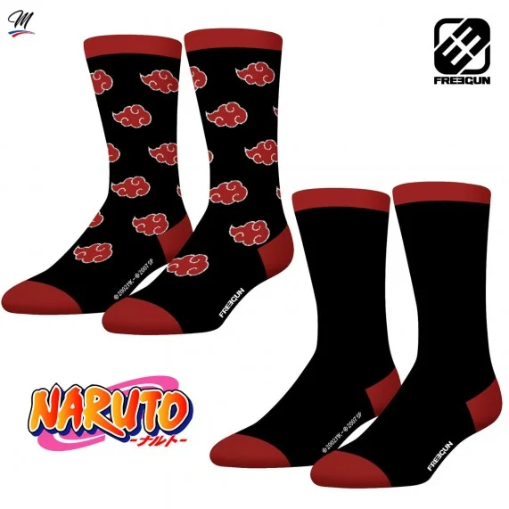 Lot of 2 pairs of Socks for Men "Naruto (Fancy socks) Freegun on FrenchMarket