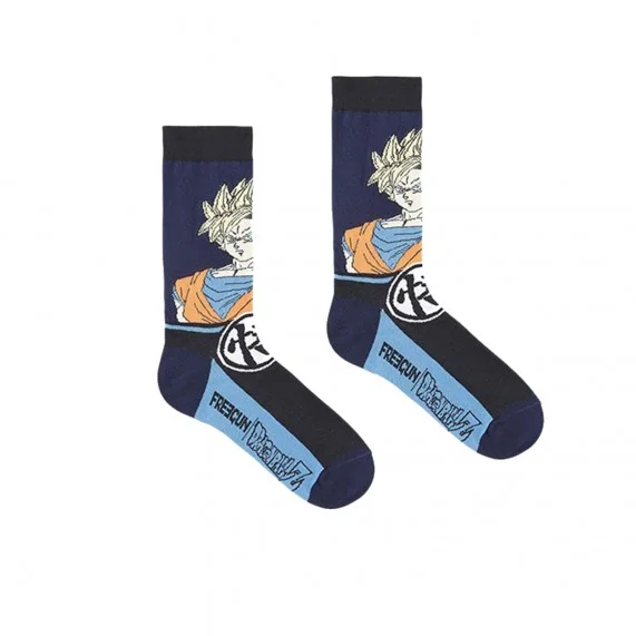 Lot de 2 paires de Chaussettes Enfant "Dragon Ball Z" (Fantaisies) Freegun chez FrenchMarket