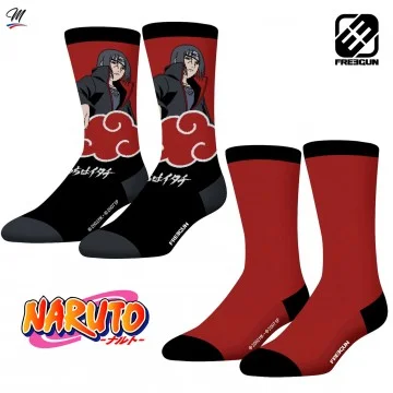 Lote de 2 pares de calcetines "Naruto" para niño (Fantasías) Freegun chez FrenchMarket