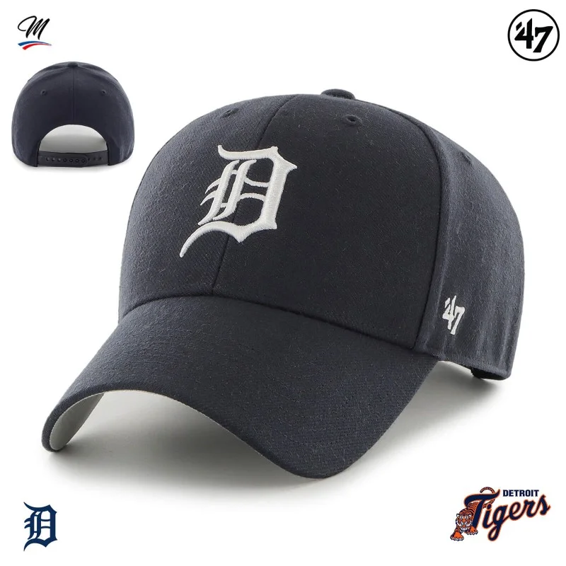 Black on black detroit tigers hat online