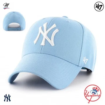 Casquette MLB New York Yankees MVP Snapback Bleu (Casquettes) '47 Brand chez FrenchMarket