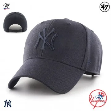 Casquette MLB New York Yankees MVP Snapback Bleu (Casquettes) '47 Brand chez FrenchMarket