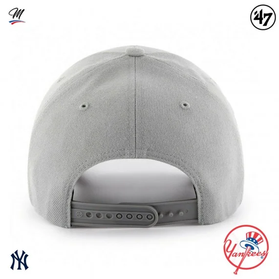 Gorra MLB New York Yankees MVP Snapback Gris (Gorras) '47 Brand chez FrenchMarket