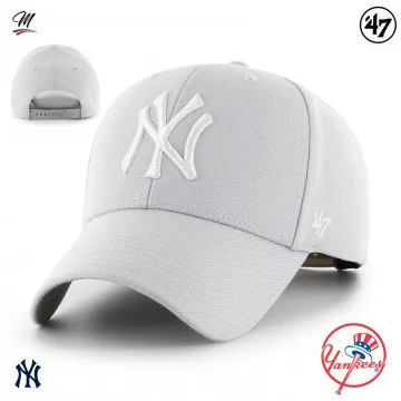 MLB New York Yankees MVP Snapback Cap Grigio (Cappellino) '47 Brand chez FrenchMarket