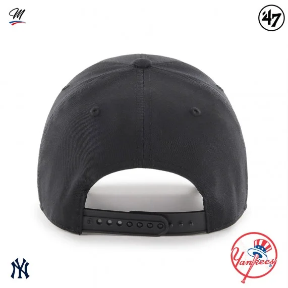 Casquette MLB New York Yankees MVP Snapback Noir (Casquettes) '47 Brand chez FrenchMarket