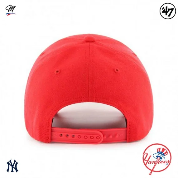 MLB New York Yankees MVP Snapback Cap Red (Caps) '47 Brand on FrenchMarket