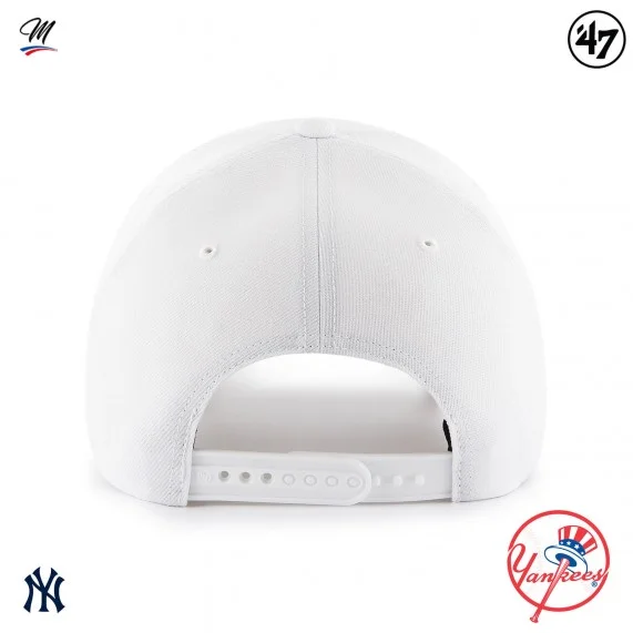 Casquette MLB New York Yankees MVP Snapback Blanc (Casquettes) '47 Brand chez FrenchMarket