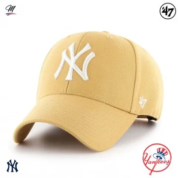MLB New York Yankees MVP Snapback Cap giallo (Cappellino) '47 Brand chez FrenchMarket