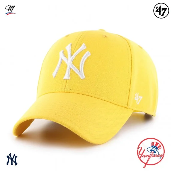 MLB New York Yankees MVP Snapback Cap Amarillo (Gorras) '47 Brand chez FrenchMarket