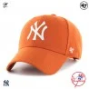 Casquette MLB New York Yankees MVP Snapback Orange (Casquettes) '47 Brand chez FrenchMarket