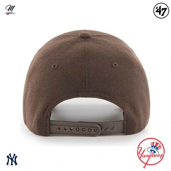 MLB New York Yankees MVP Snapback Cap Braun (Cap) '47 Brand auf FrenchMarket