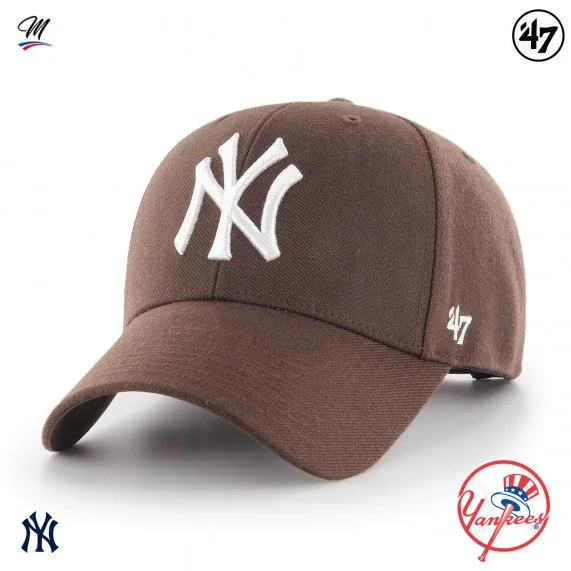 MLB New York Yankees MVP Snapback Cap Bruin (Caps) '47 Brand chez FrenchMarket