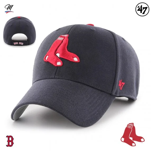 Casquette MLB Boston Red Sox MVP "Team Logo" (Casquettes) '47 Brand chez FrenchMarket