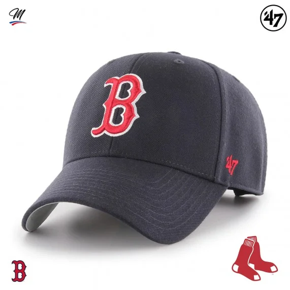 Cappellino MLB Boston Red Sox MVP "Logo della squadra (Cappellino) '47 Brand chez FrenchMarket