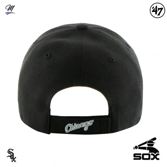 MLB Chicago White Sox MVP Team Logo Cap Black | '47 Brand