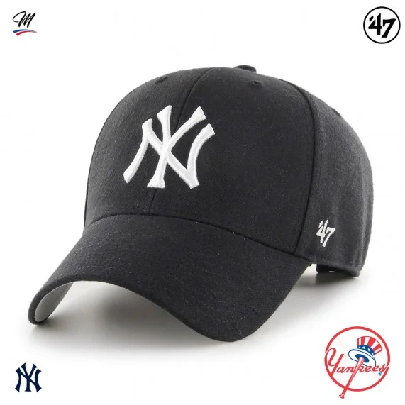 Casquette MLB New York Yankees MVP "Team Logo" (Casquettes) '47 Brand chez FrenchMarket