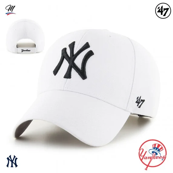 Casquette MLB New York Yankees MVP "Team Logo" (Casquettes) '47 Brand chez FrenchMarket