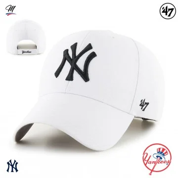 Casquette MLB New York Yankees MVP "Team Logo" (Casquettes) '47 Brand chez FrenchMarket