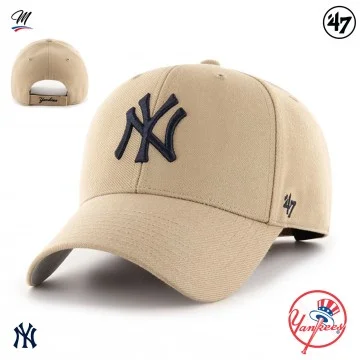 Casquette MLB New York Yankees MVP "Team Logo" (Casquettes) '47 Brand chez FrenchMarket