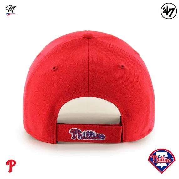 Casquette MLB Philadelphie Phillies MVP "Team Logo" (Casquettes) '47 Brand chez FrenchMarket