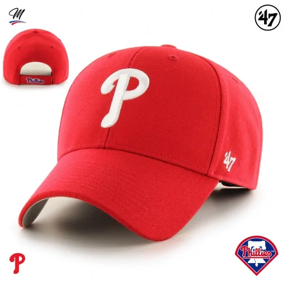 Gorra de los Philadelphia Phillies MVP Cardinal (Gorras) '47 Brand chez FrenchMarket