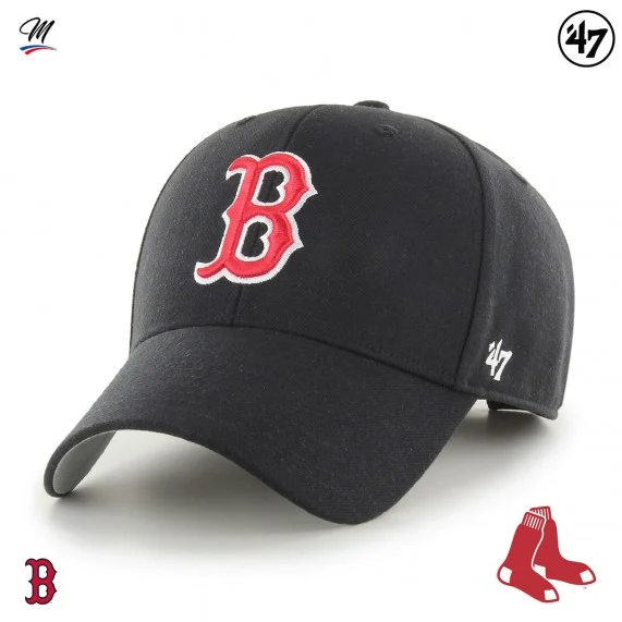 Casquette MLB Boston Red Sox MVP "Team Logo" (Casquettes) '47 Brand chez FrenchMarket