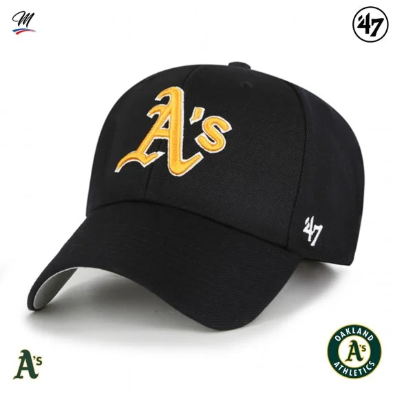 Casquette MLB Oakland Athletics MVP "Team Logo" (Casquettes) '47 Brand chez FrenchMarket