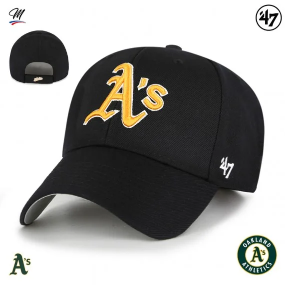 Casquette MLB Oakland Athletics MVP "Team Logo" (Casquettes) '47 Brand chez FrenchMarket