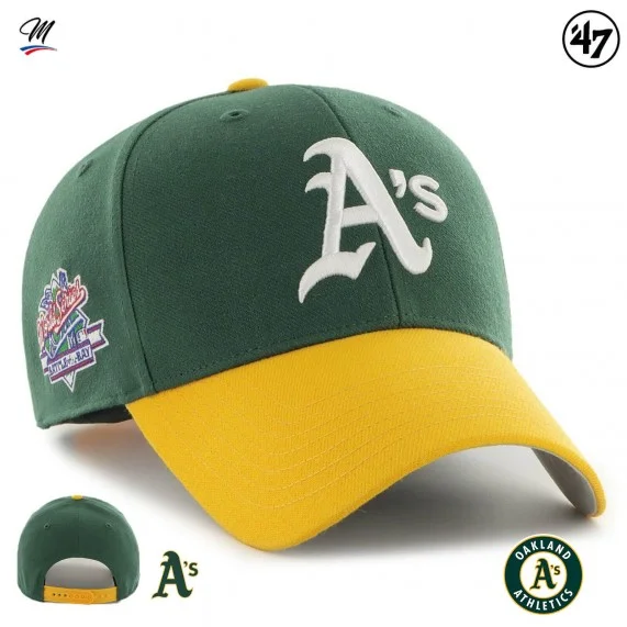 Cappellino MLB Oakland Athletics "Sure Shot World Series 1989 MVP (Cappellino) '47 Brand chez FrenchMarket