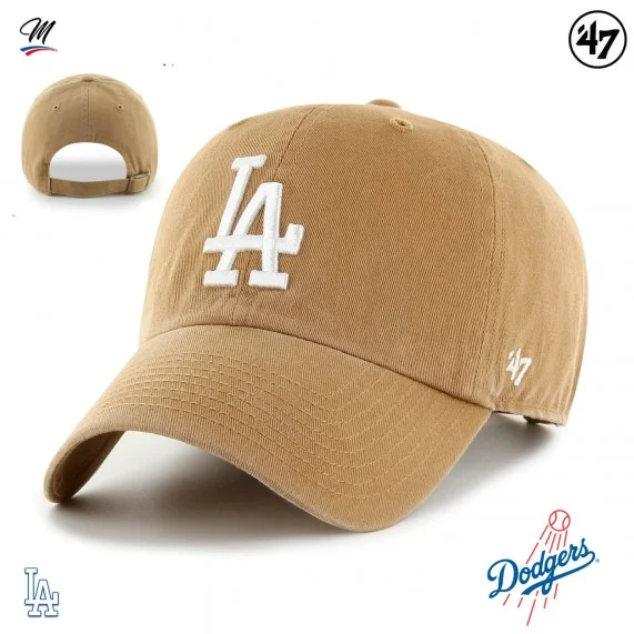 Casquette MLB Los Angeles Dodgers "Clean Up" (Casquettes) '47 Brand chez FrenchMarket