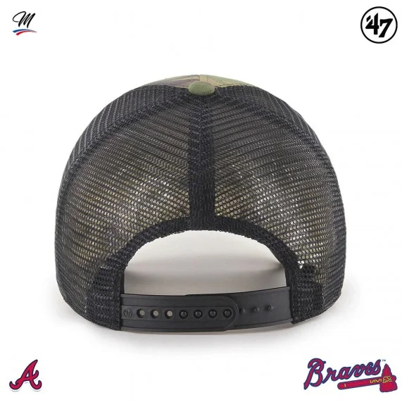 Cappellino MLB Atlanta Braves "Branson MVP Camo (Cappellino) '47 Brand chez FrenchMarket